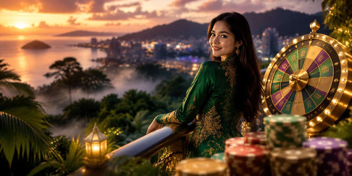Pemain dari Kota Kinabalu log masuk ke g2010 untuk bermain roulette semasa perayaan Hari Raya